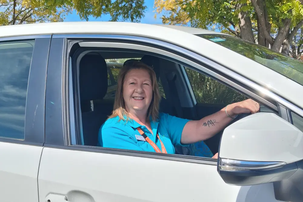 Patricia Barnett is a Volunteer Transport Driver at Wonthaggi Hospital, helping our community access medical care.