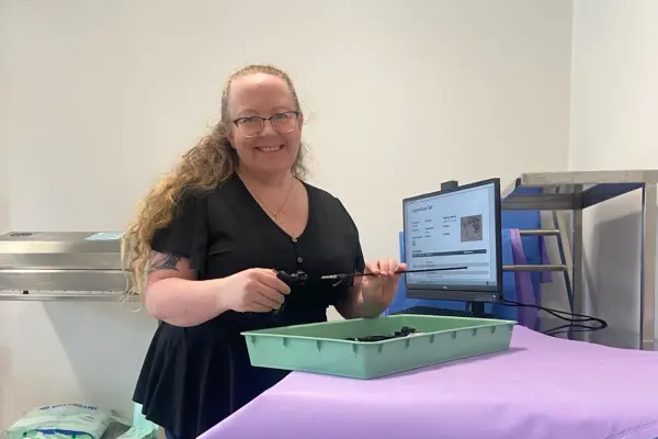 Shannon Dollery, Bass Coast Health’s new Central Sterile Services (CSS) Manager, who will oversee the CSS at Phillip Island Community Hospital.