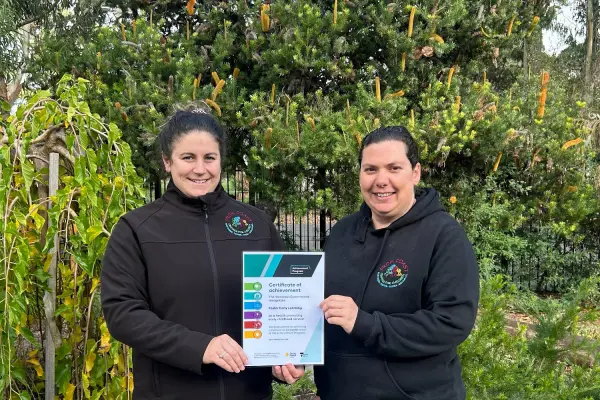Darcy and Kerri, Foster Early Learning
